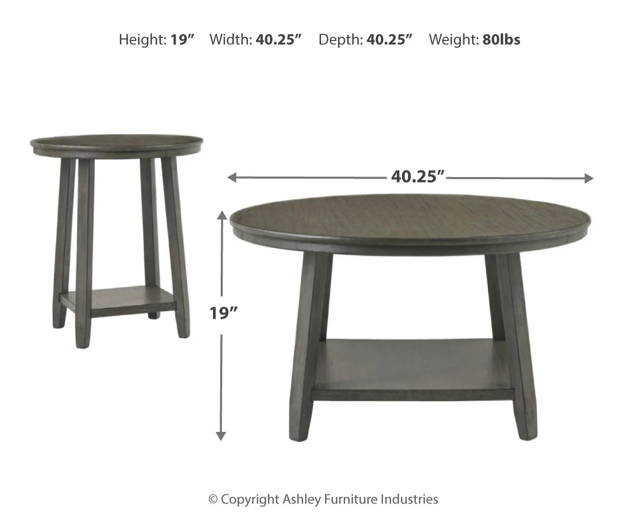 Caitbrook Occasional Table Set - Image 3
