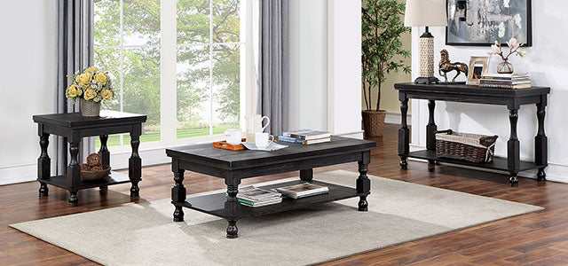 Calandra Antique Black Sofa Table - Image 2