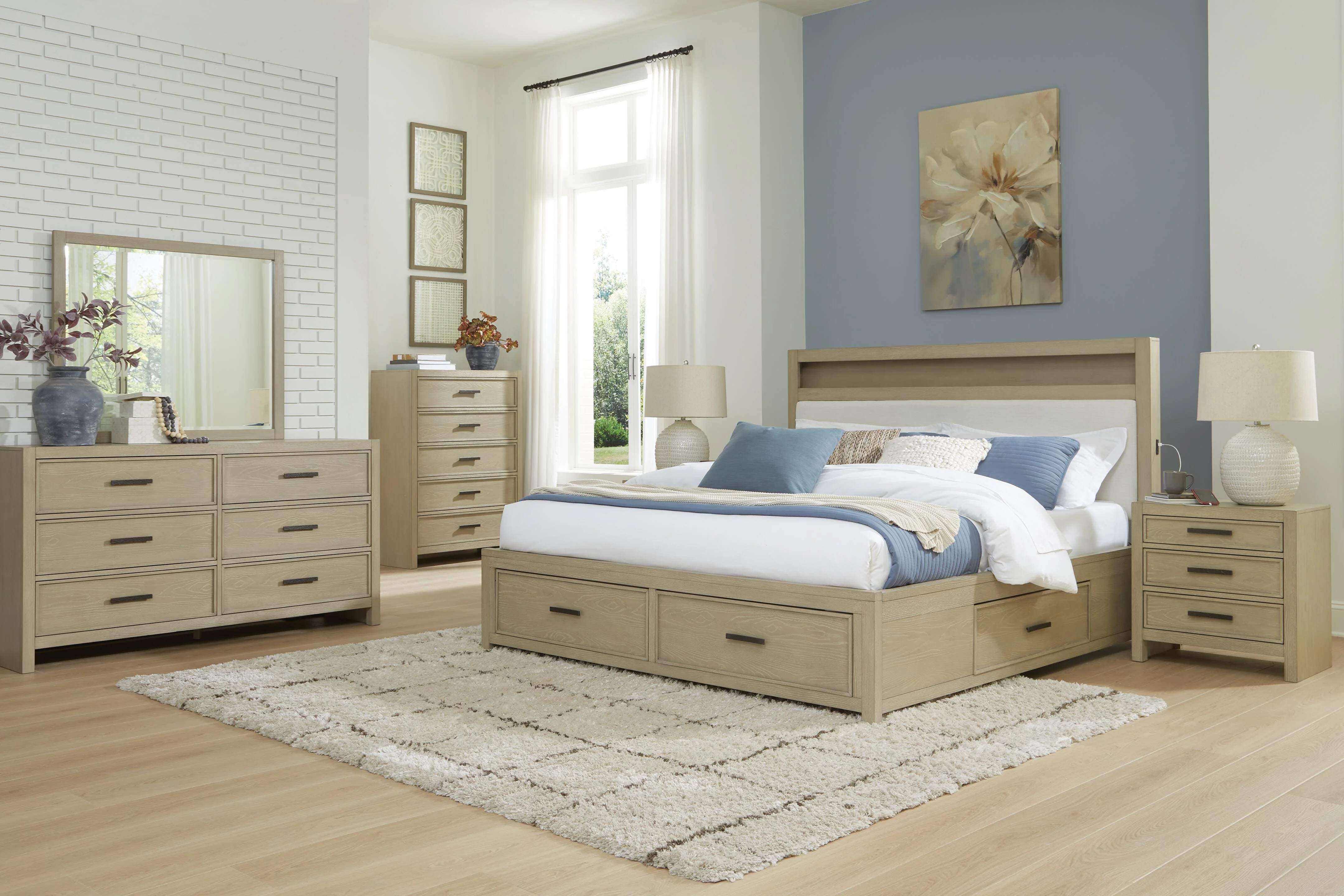 Calmoro Bookcase Bed Bedroom Set - Image 20