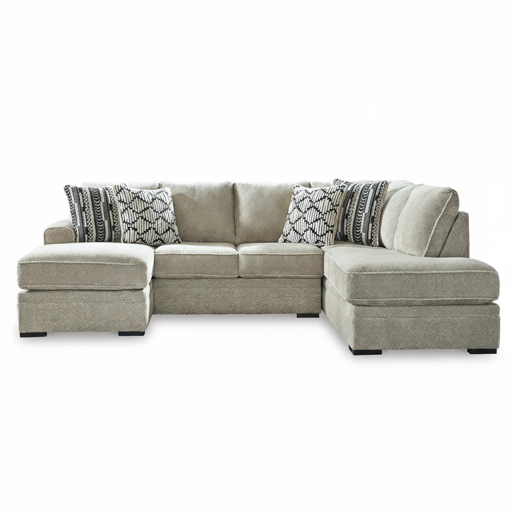 Calnita 2-Piece Sectional with Chaise - Image 2