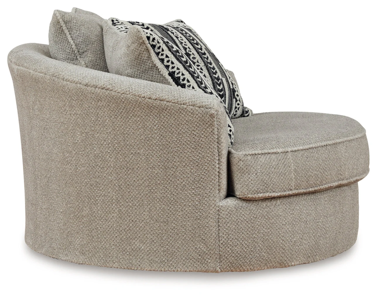 Calnita Oversized Swivel Accent Chair - Image 4