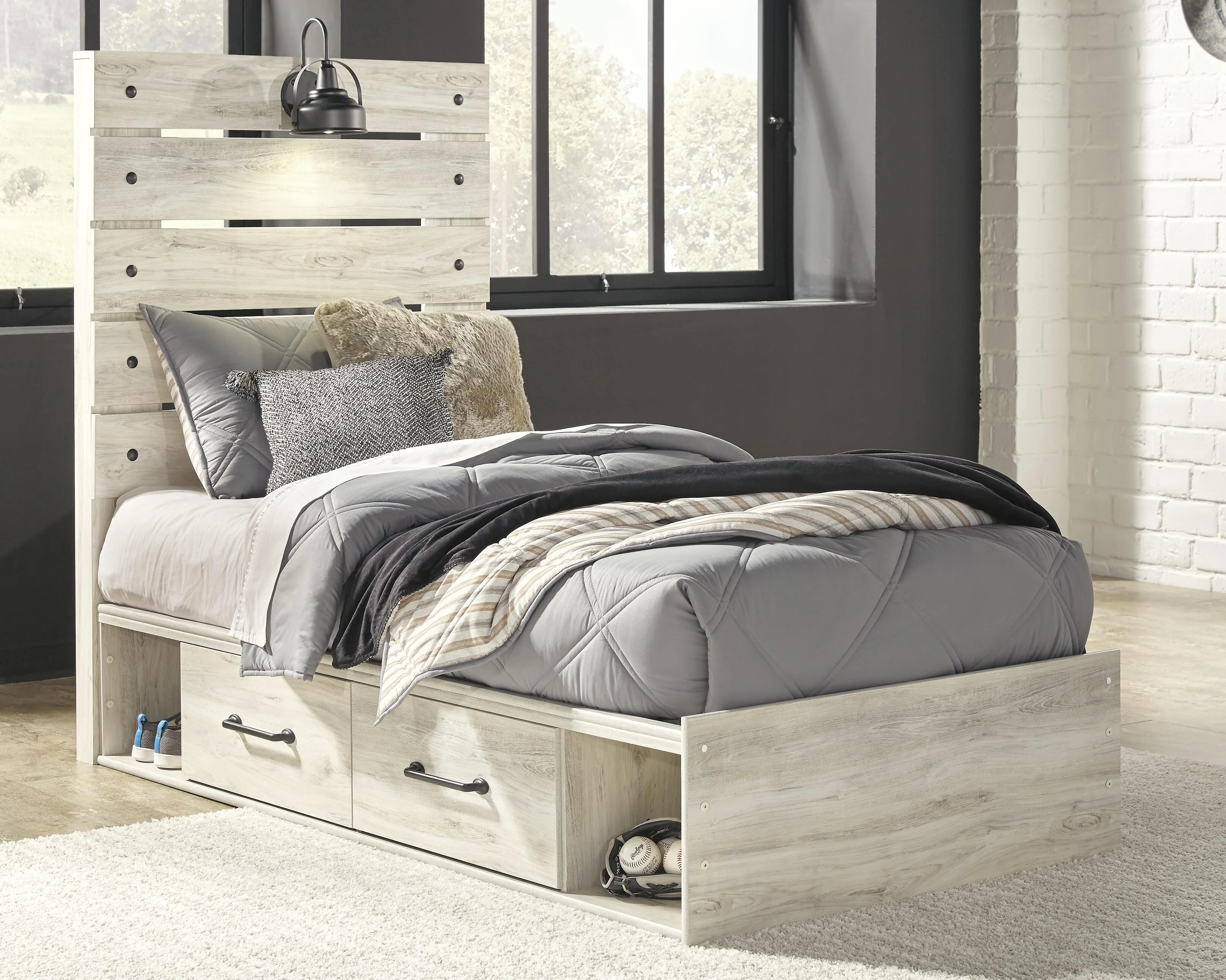 Cambeck Panel Bed Bedroom Set - Image 82