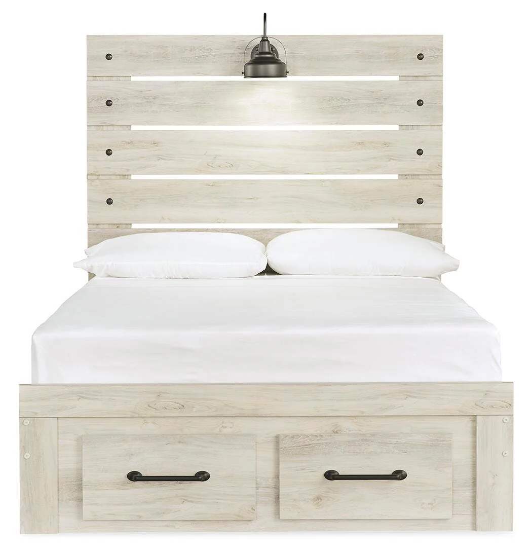 Cambeck Panel Bed with 2 Storage Drawers - Image 16