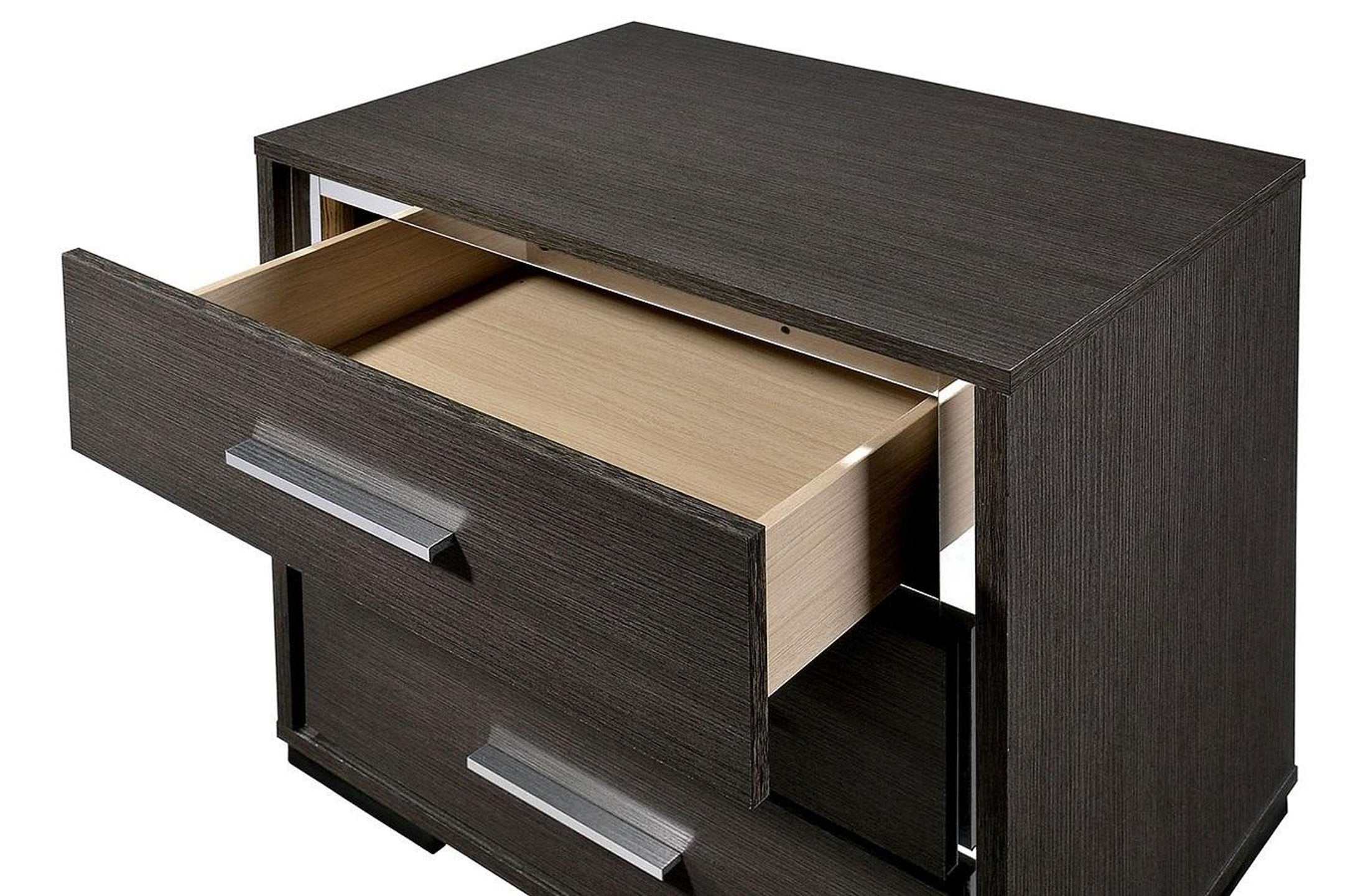 Camryn Warm Gray Nightstand - Image 2