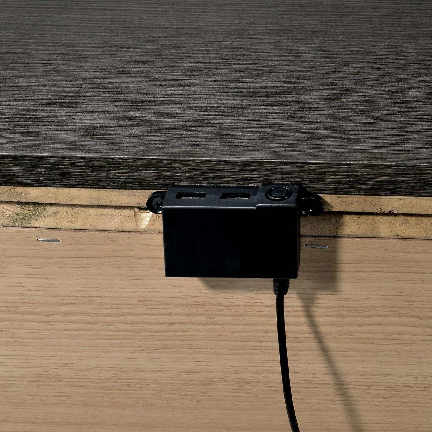 Camryn Warm Gray Nightstand - Image 4