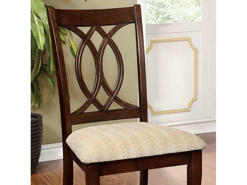 Carlisle Brown Cherry Side Chair (Set of 2)