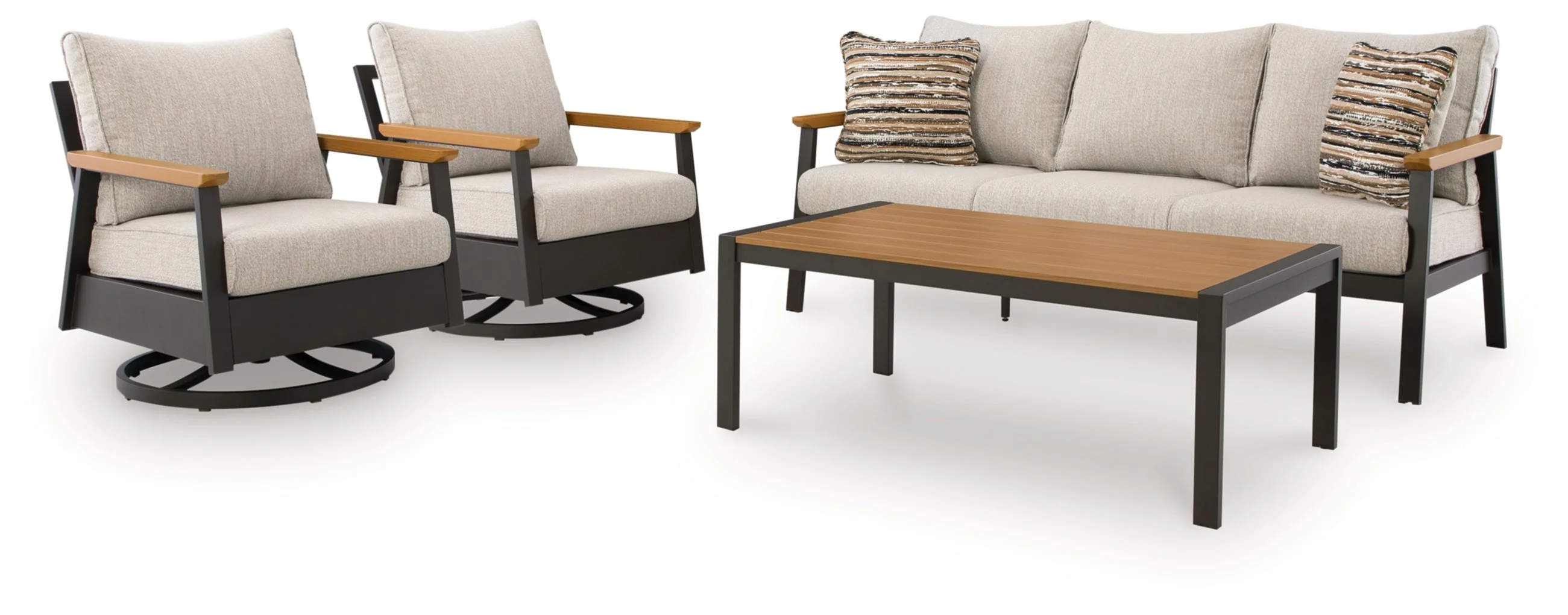 Carlsbad Beach Sofa/Chairs/Table Set (4/CN) - Image 3