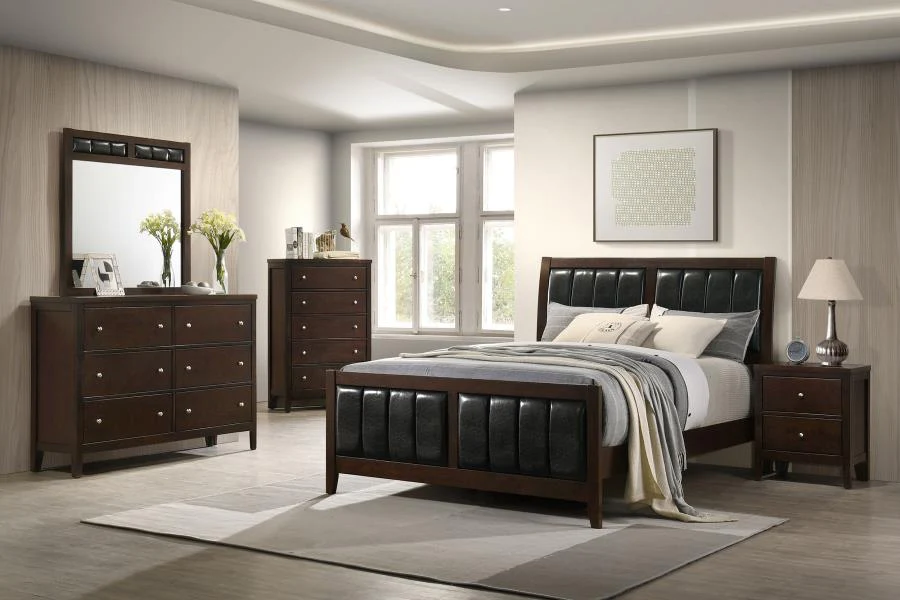 Carlton Dresser Mirror Cappuccino - Image 6