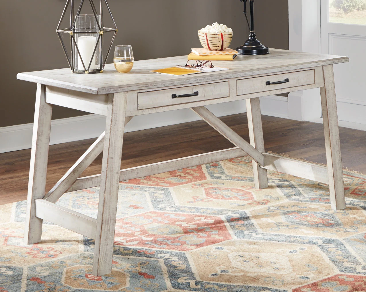 Carynhurst Home Office Large Leg Desk - Image 2