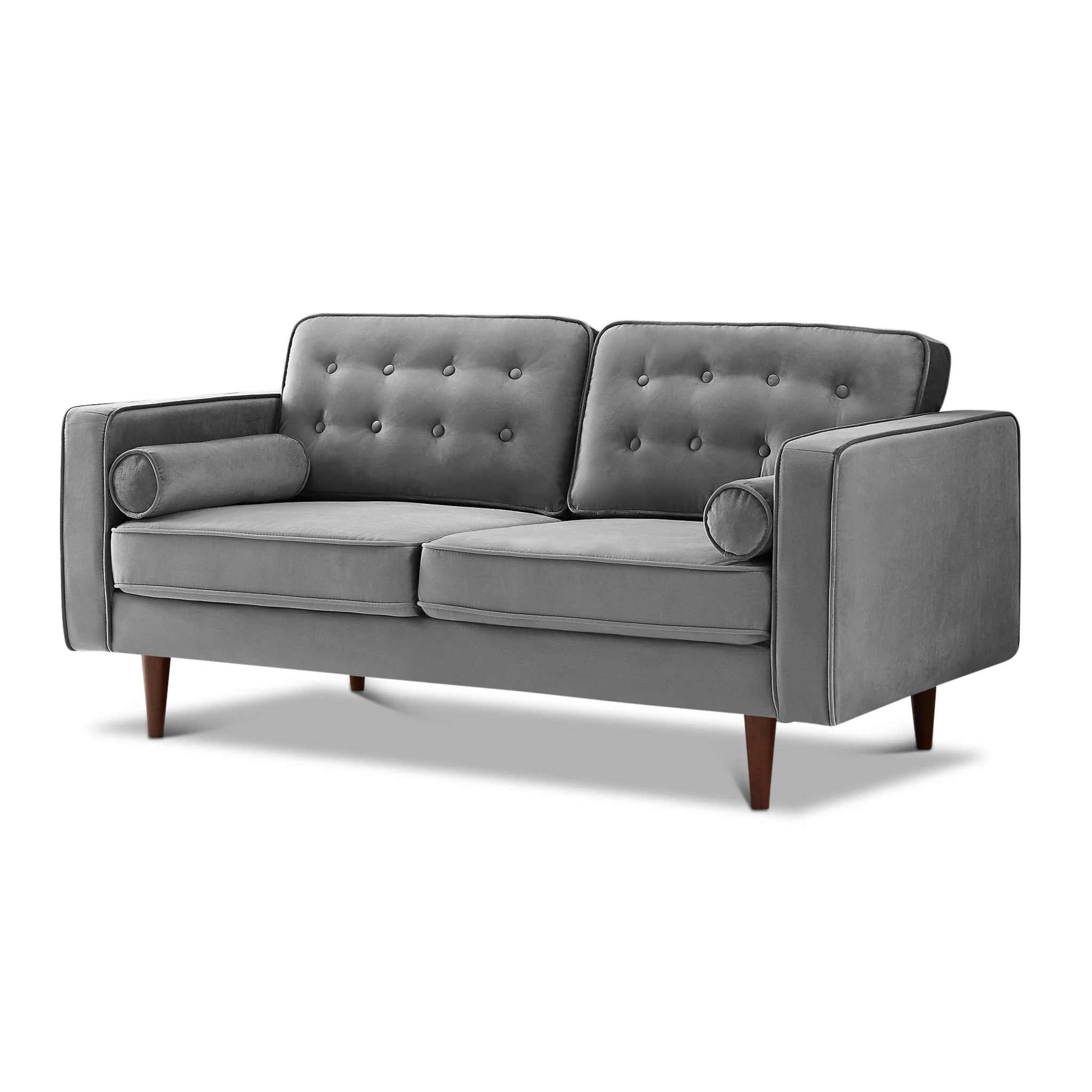 Casey Velvet Loveseat - Image 4