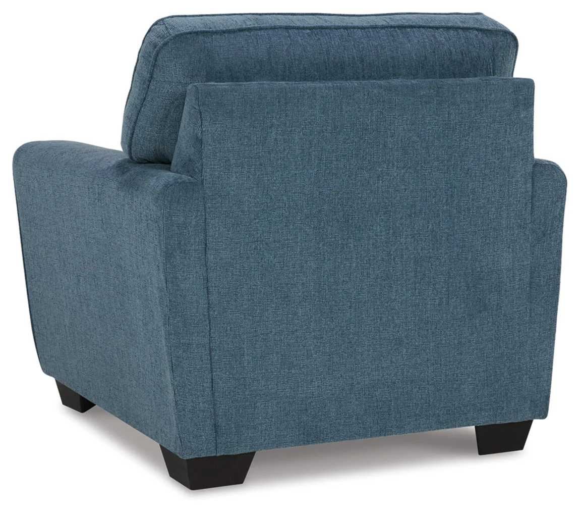 Cashton Chair and Ottoman - Image 9