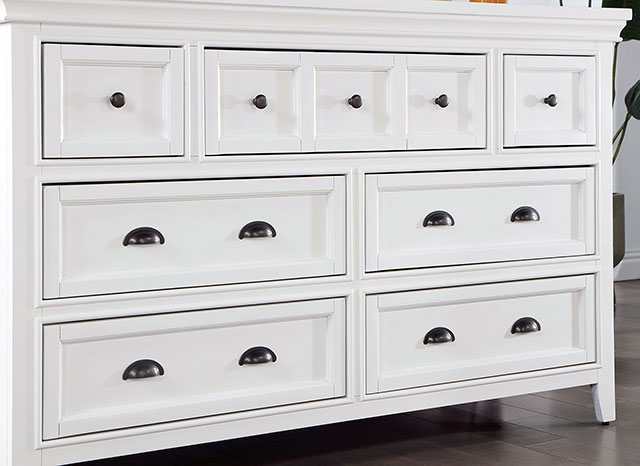 Castile White Dresser - Image 3