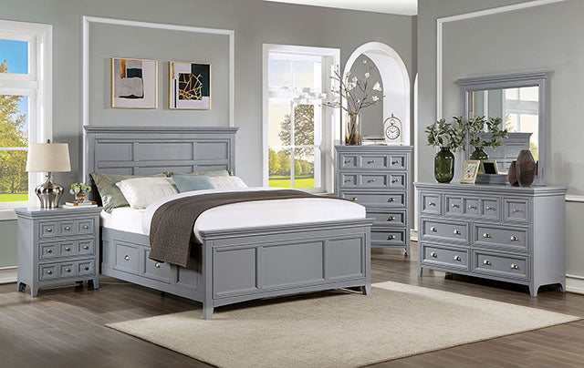 Castlile Gray Queen Bed - Image 2
