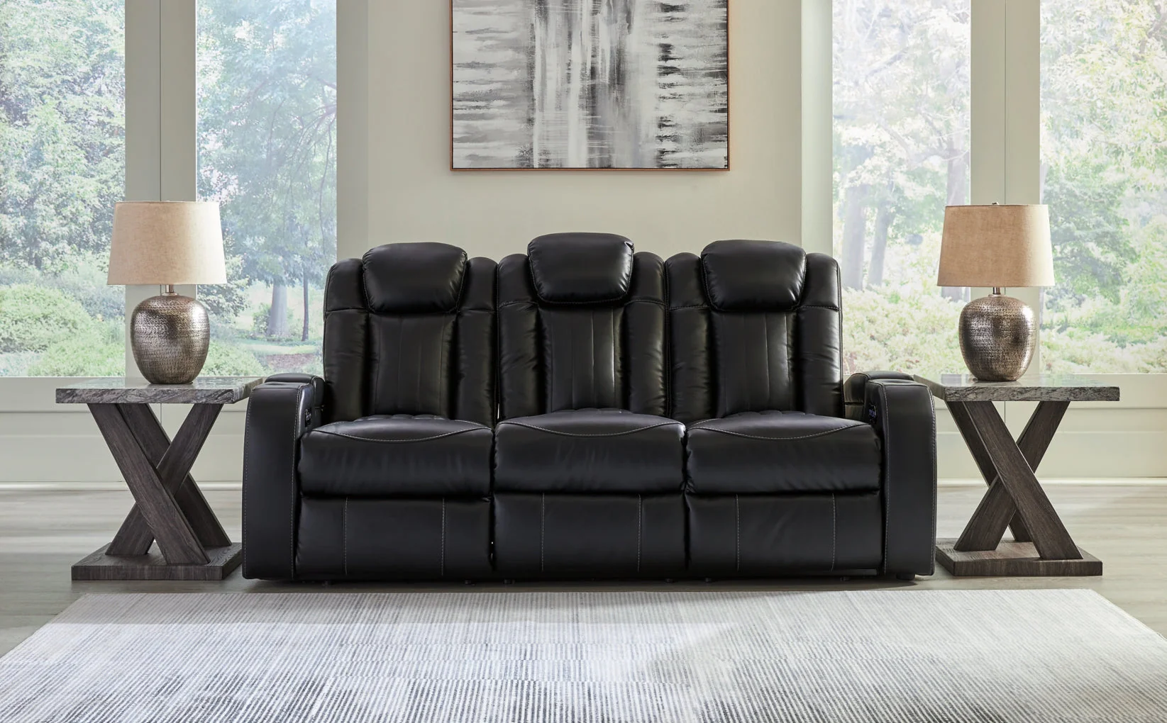 Caveman Den Power Reclining Sofa with Adjustable Headrest - Image 2