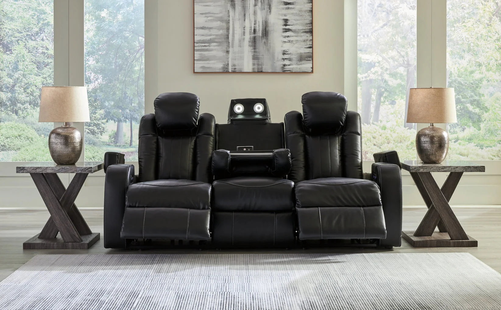 Caveman Den Power Reclining Sofa with Adjustable Headrest - Image 7