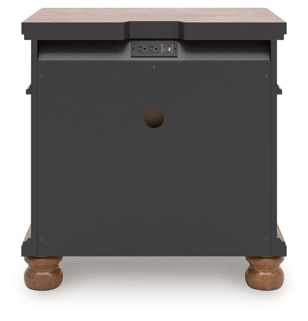 Chadworth Three Drawer Night Stand - Image 12