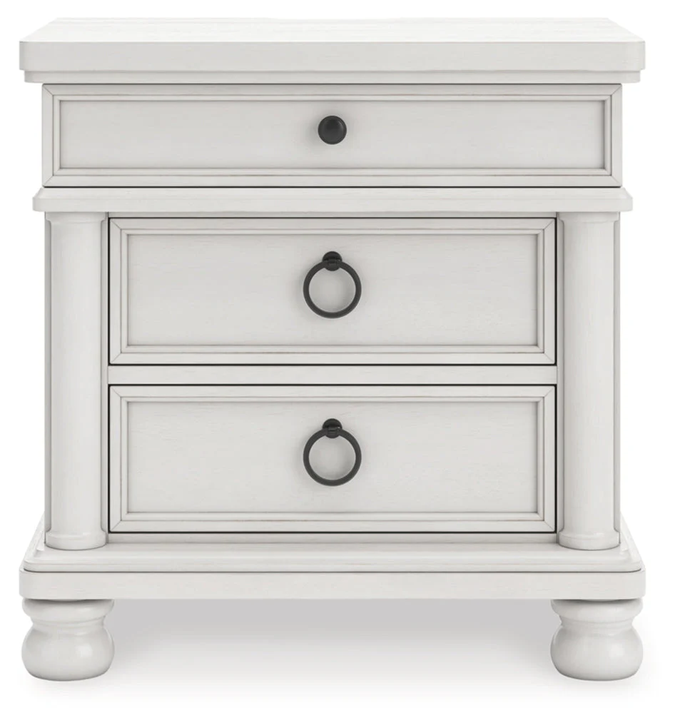 Chadworth Three Drawer Night Stand - Image 7