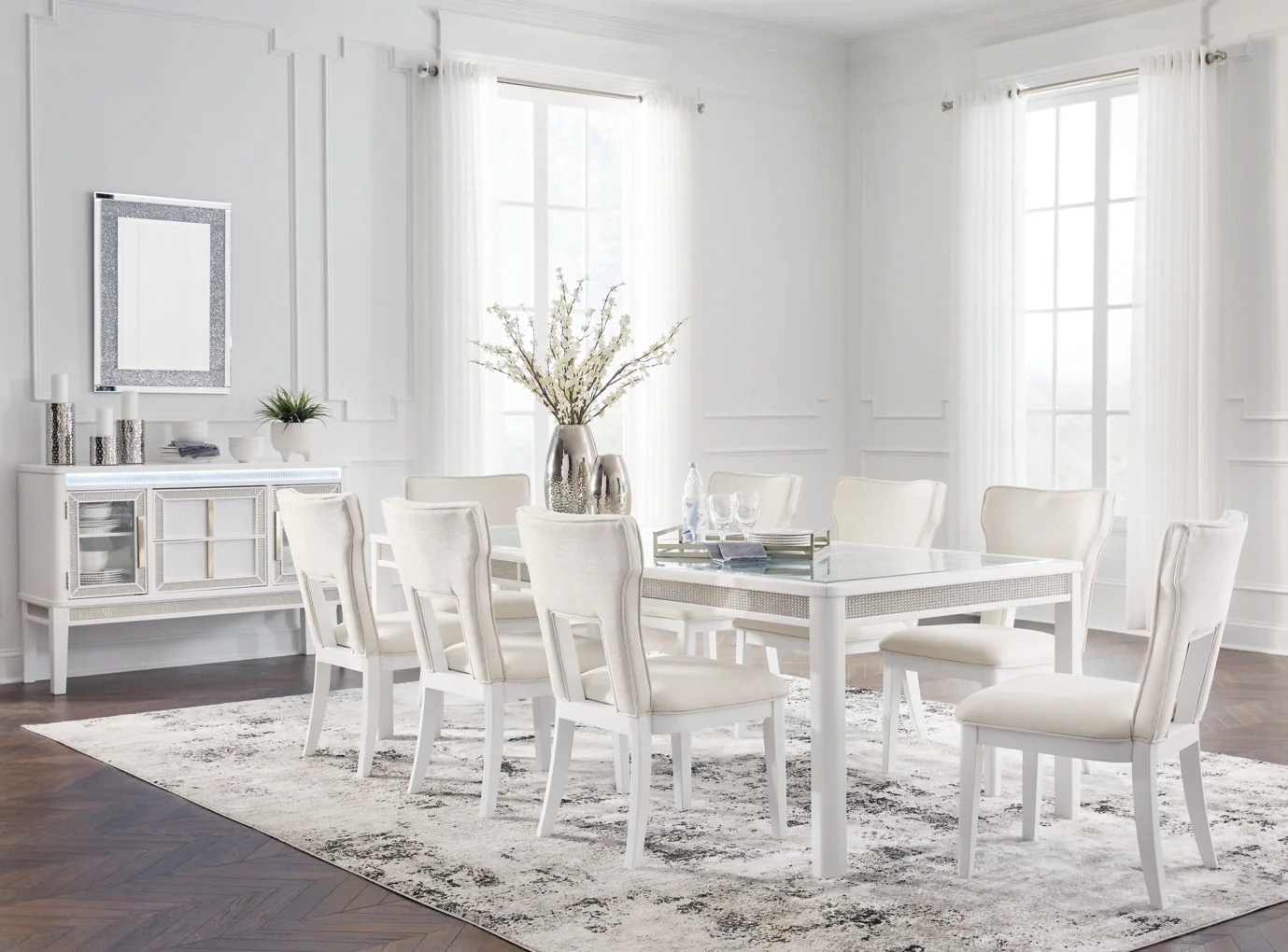 Chalanna Dining Set (Up to 10 Chairs) - Image 4