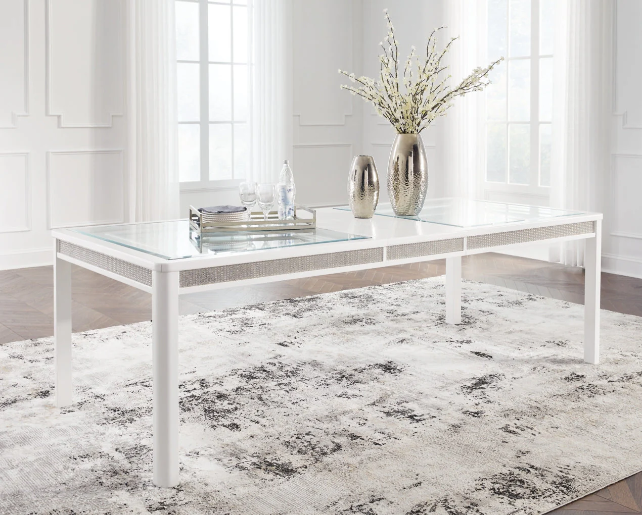 Chalanna RECT Dining Room Extension Table - Image 2