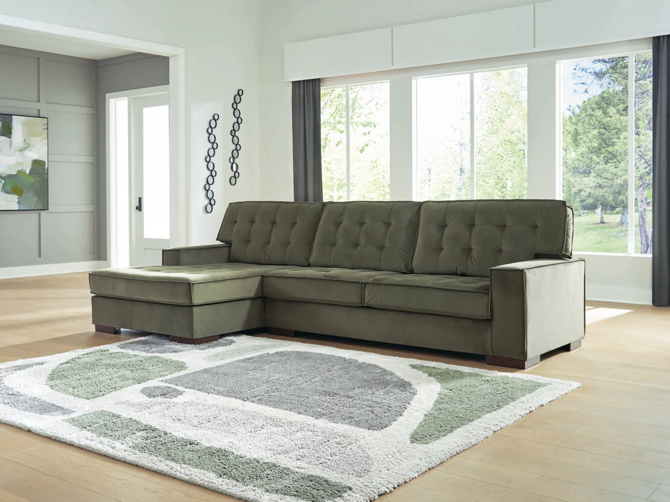 Chalcombe 2-Piece Sectional with Chaise - Image 4