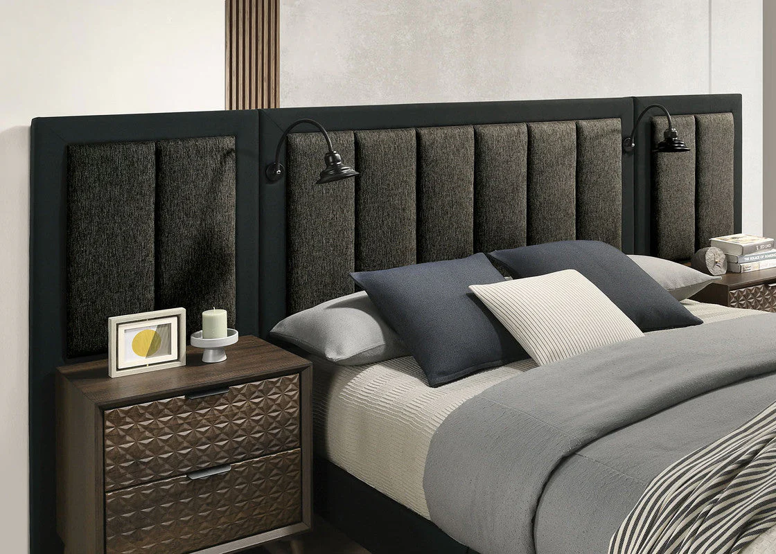 Chalfont Dark Brown 4 Pc. Queen Bedroom Set and WP - Image 4