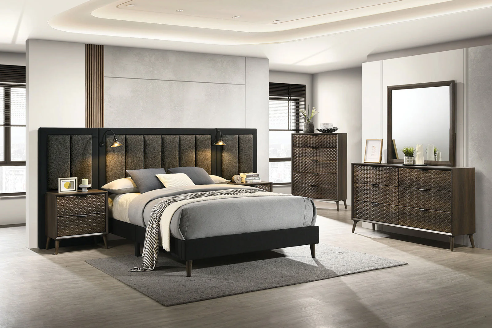 Chalfont Dark Brown Mirror - Image 2