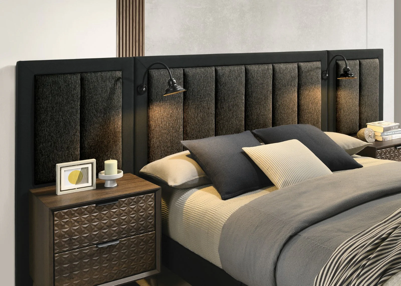 Chalfont Dark Brown Queen Bed - Image 2