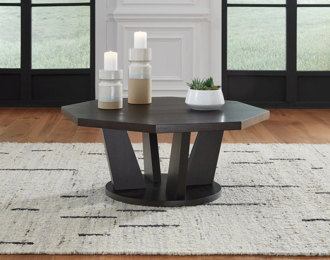 Chasinfield Octagon Cocktail Table - Image 2