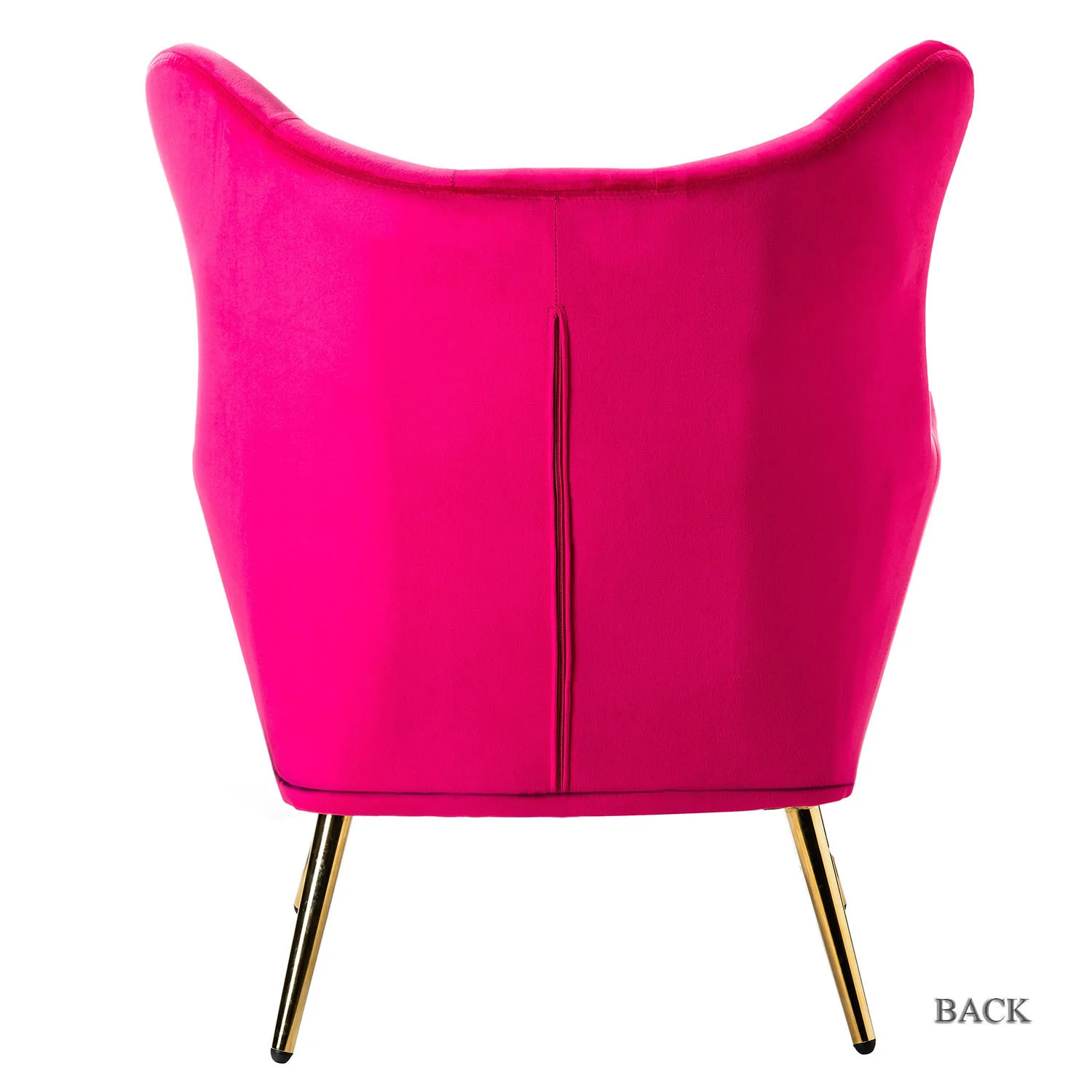 Arama Accent Chair in Fushia - Image 4