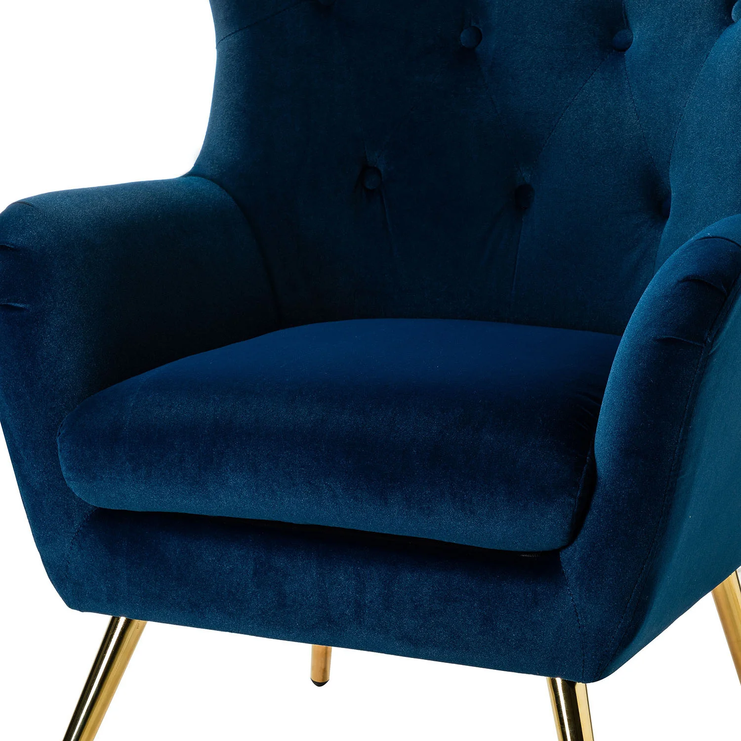 Arama Accent Chair in Navy - Image 5