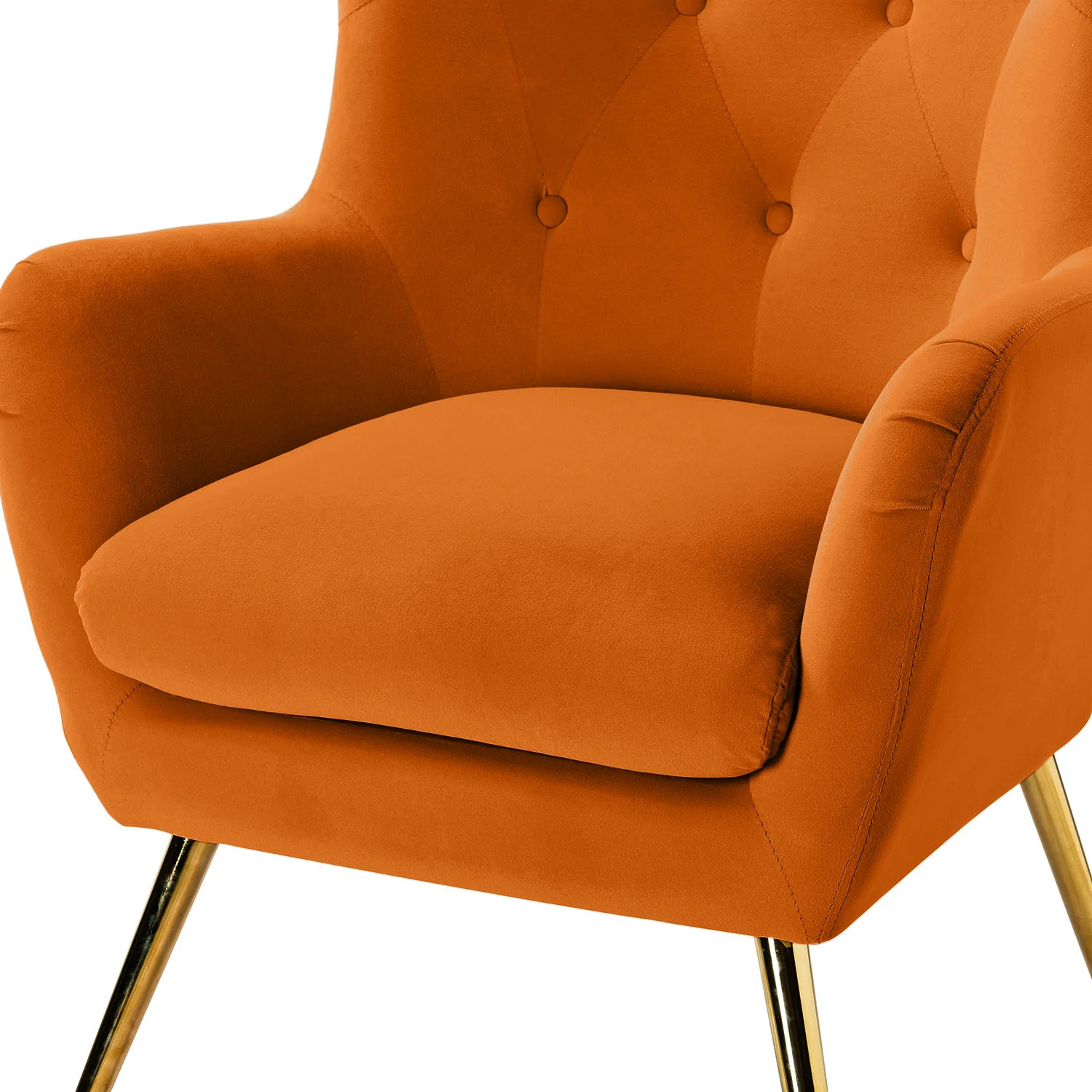 Arama Accent Chair in Orange - Image 5