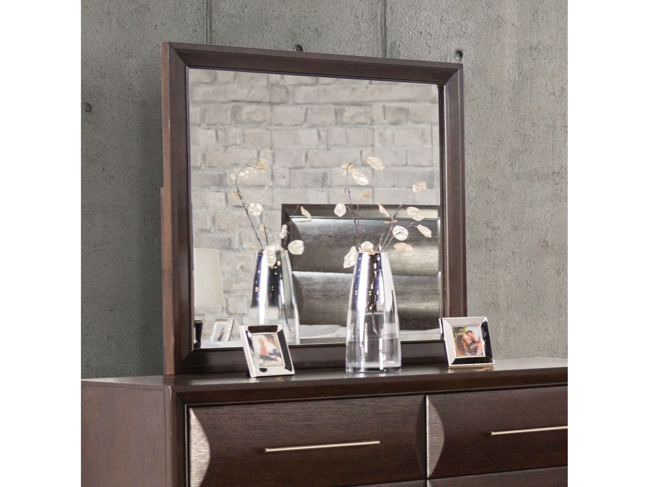 Chemnitz Espresso Mirror