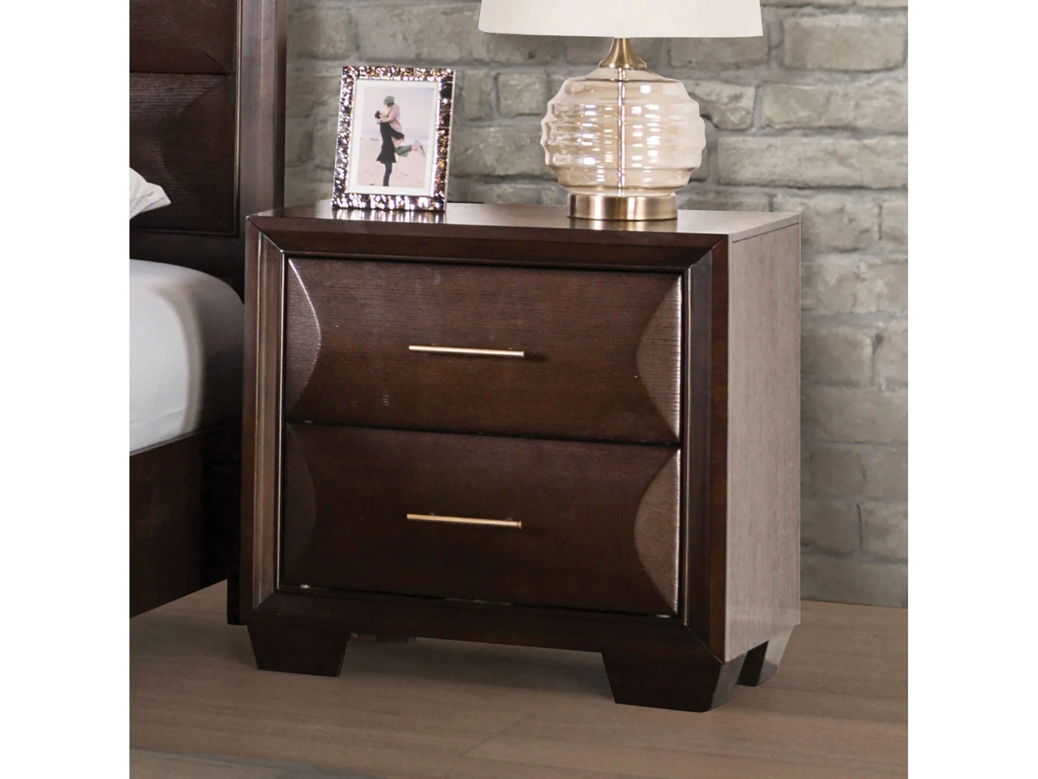 Chemnitz Espresso Nightstand