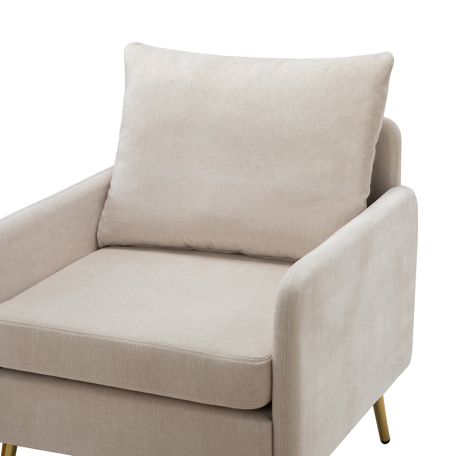Giovann Armchair in Ivory - Image 5