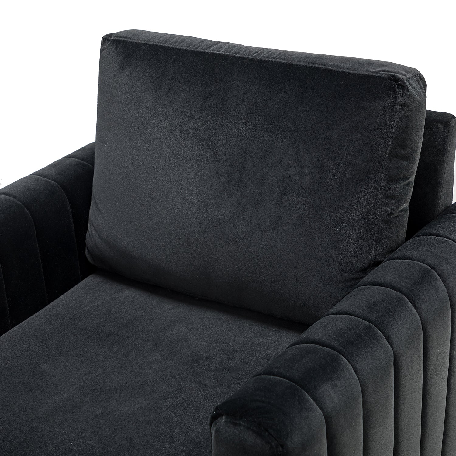 Ganymedes Club Chair in Black - Image 6