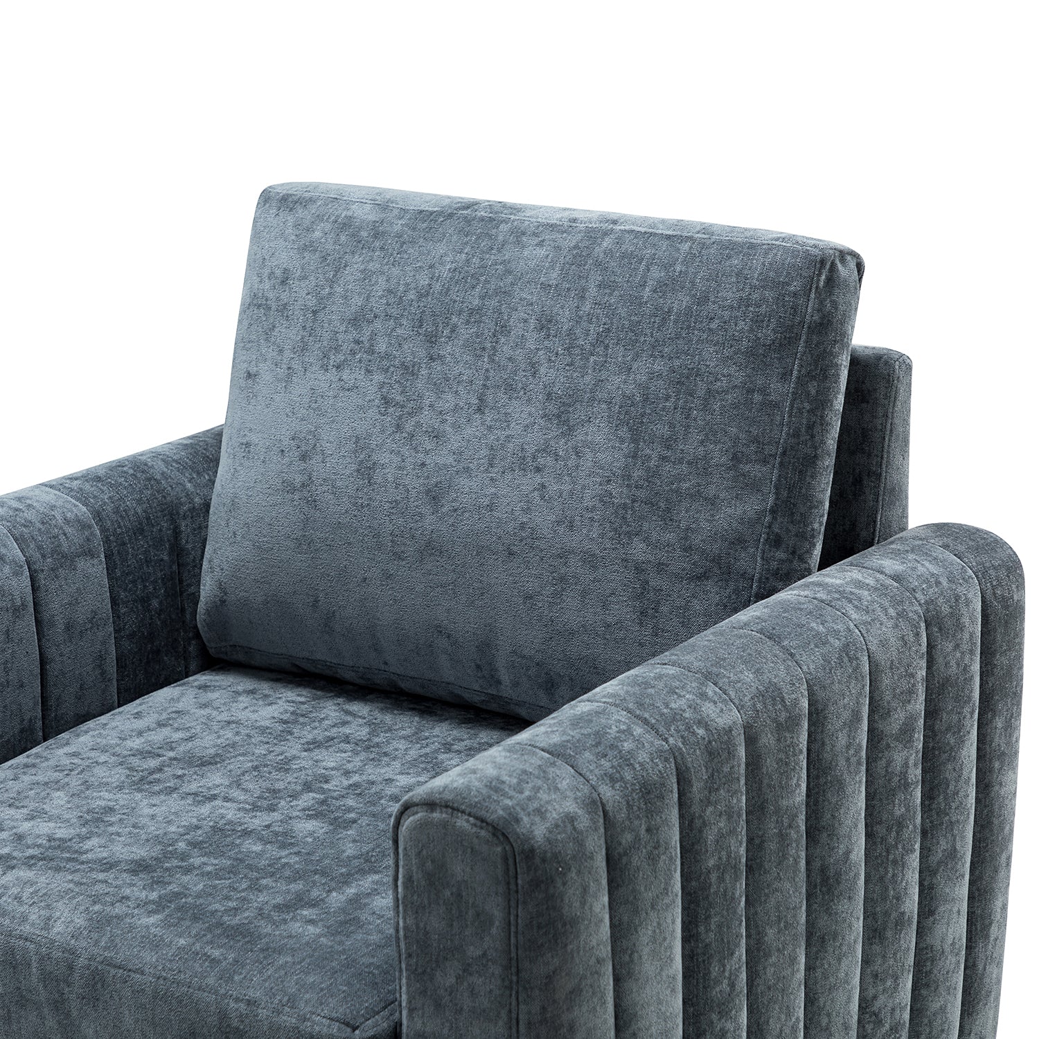 Deionides Club Chair in Navy - Image 6