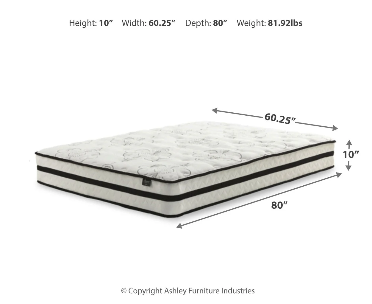Chime 10 Inch HybridMattress - Image 32