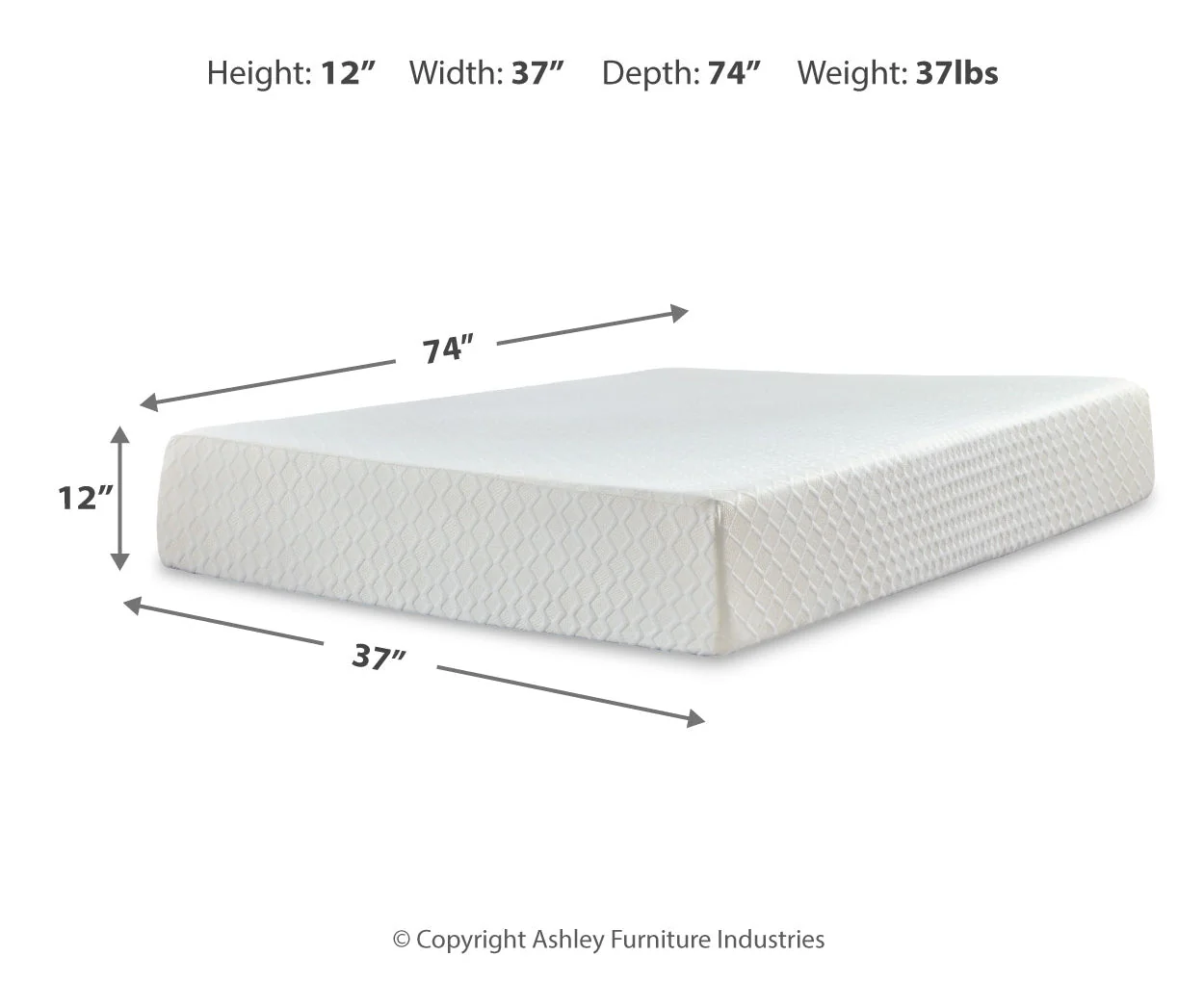 Chime 10 Inch HybridMattress - Image 40