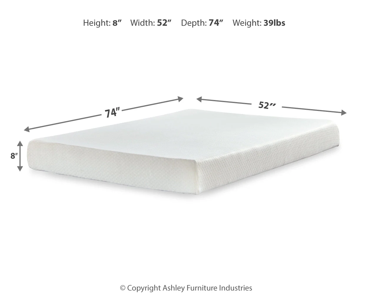 Chime 10 Inch HybridMattress - Image 42