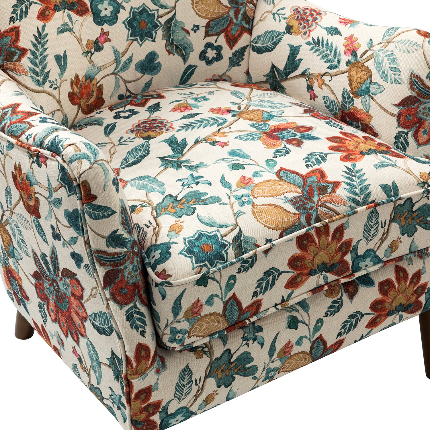 Henrick Armchair in Red - Image 6