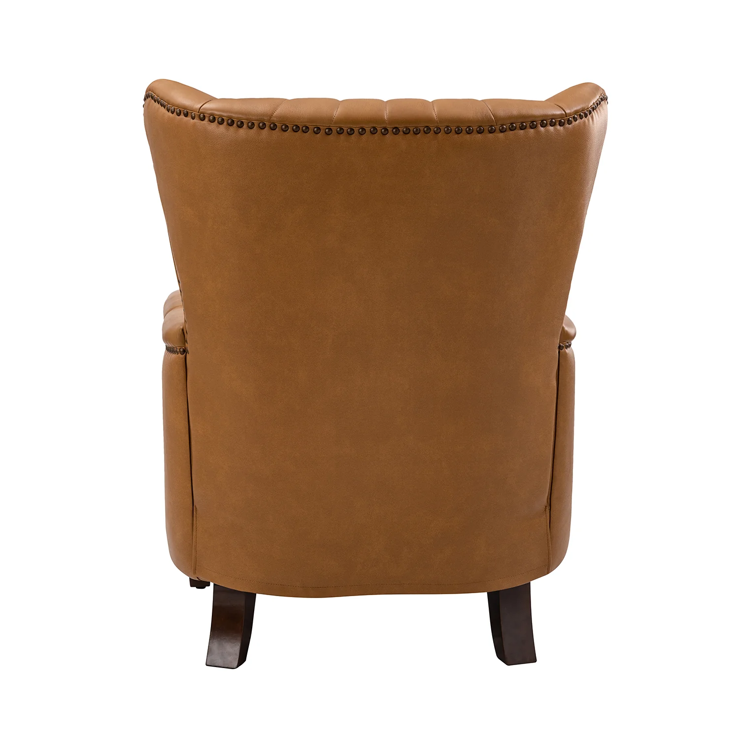 Xaver Genuine Leather Armchair in Camel - Image 5
