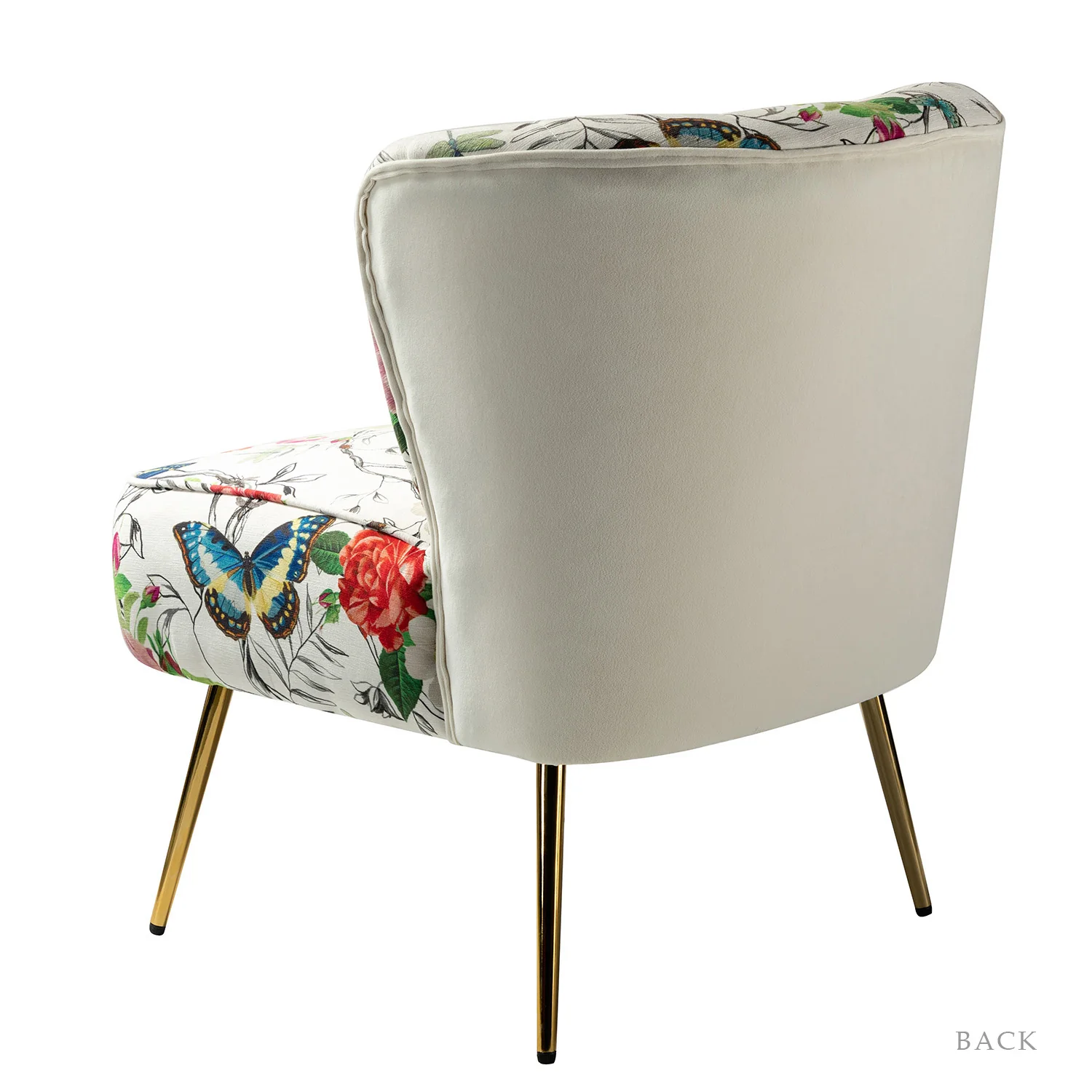 Amata Side Chair in Ivory - Image 3
