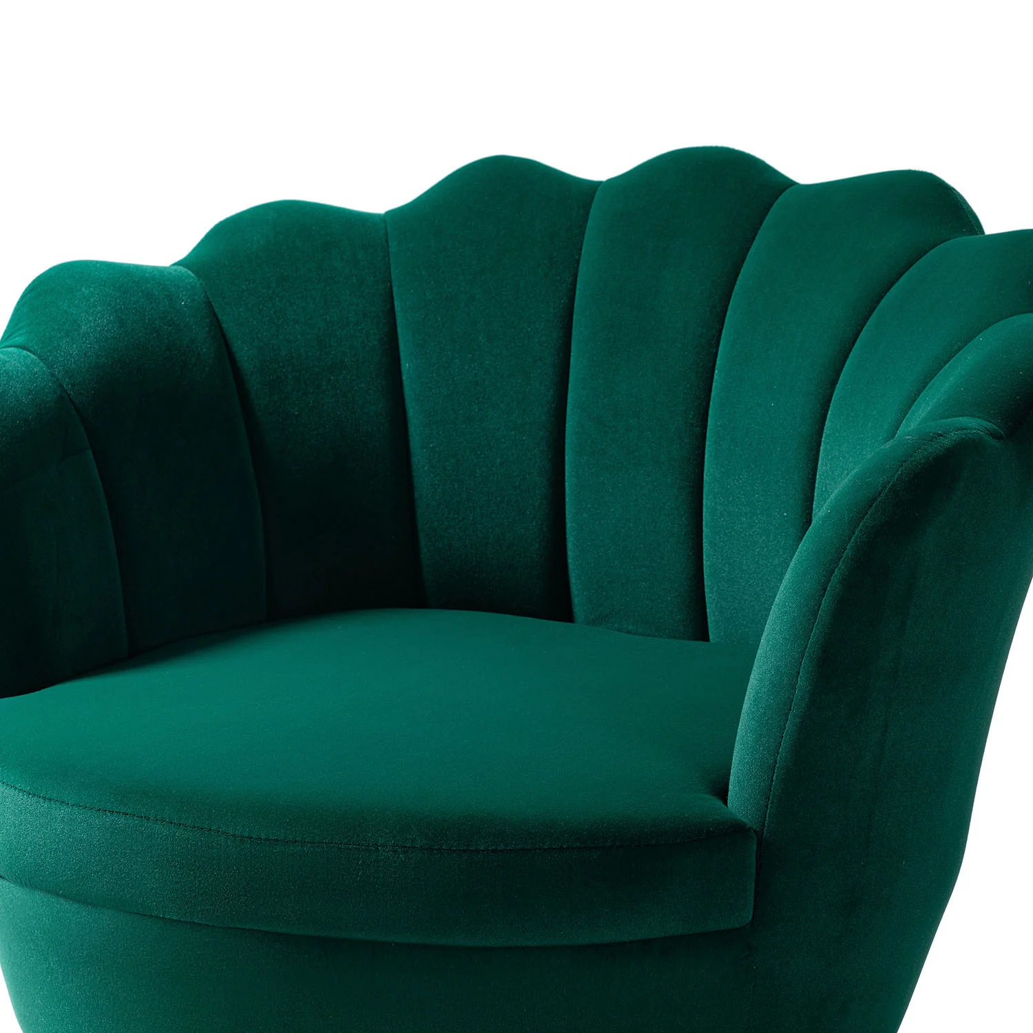 Donata Barrel Chair in Green - Image 6