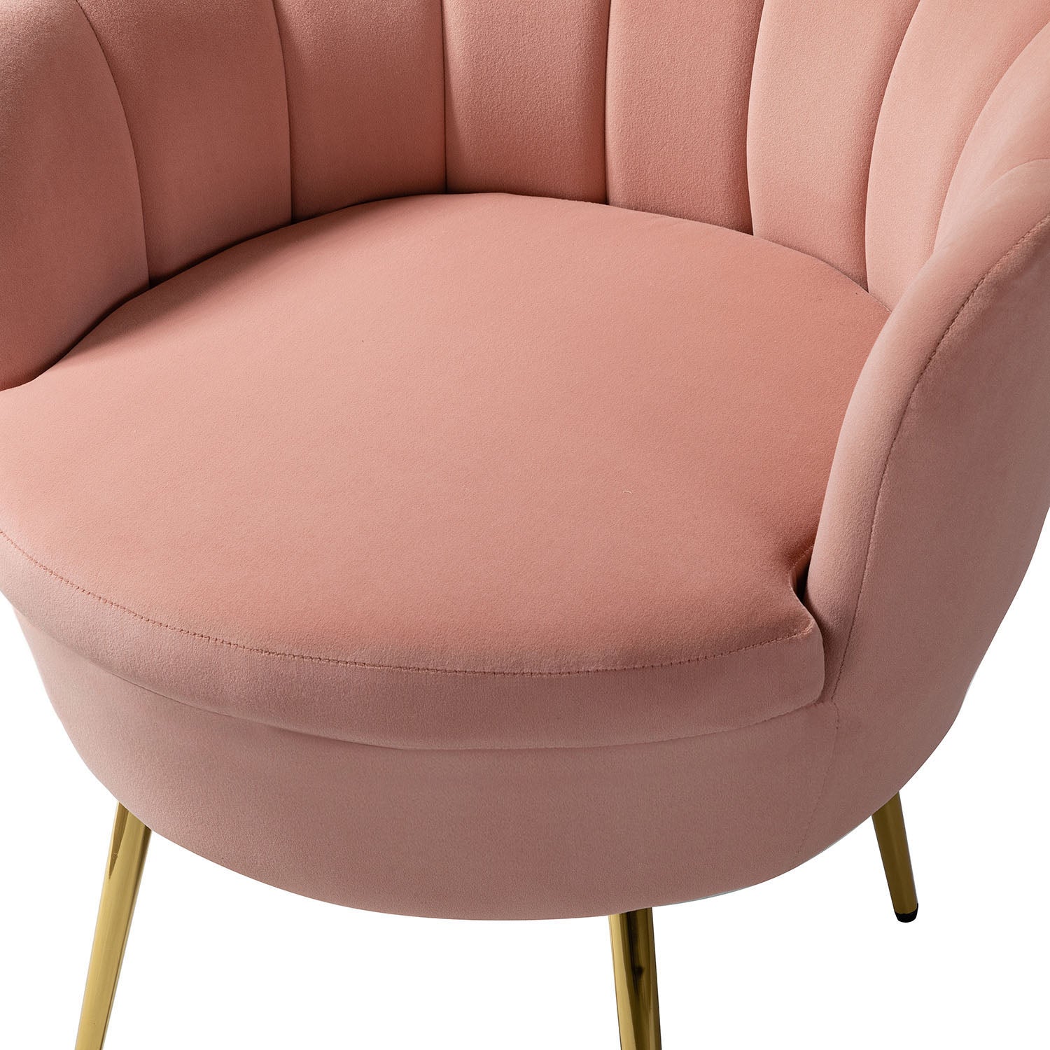 Donata Barrel Chair in Pink - Image 5