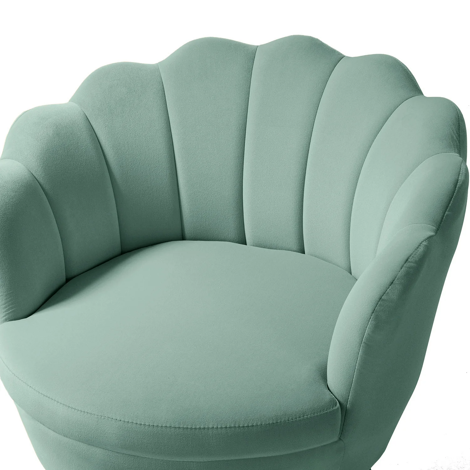 Donata Barrel Chair in Sage - Image 6