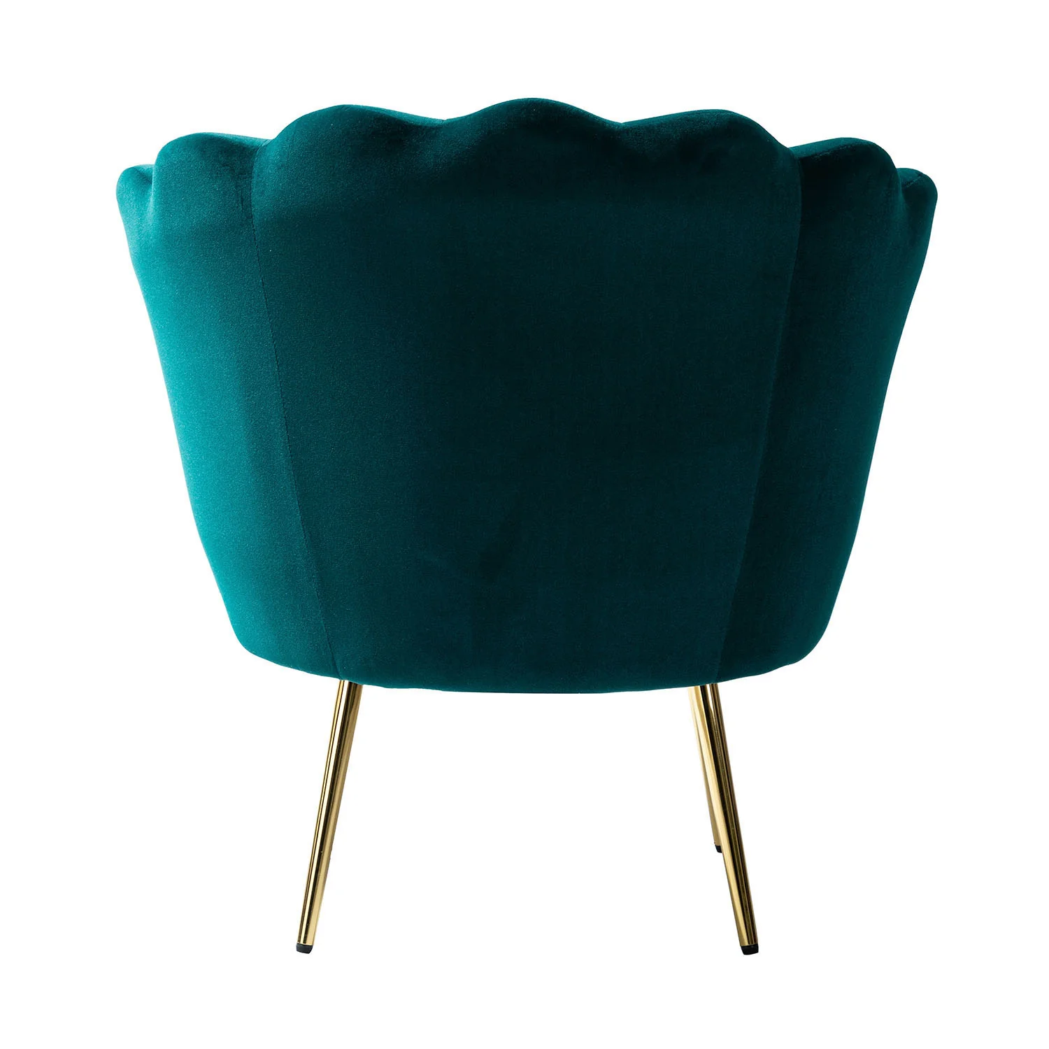 Donata Barrel Chair in Teal - Image 4