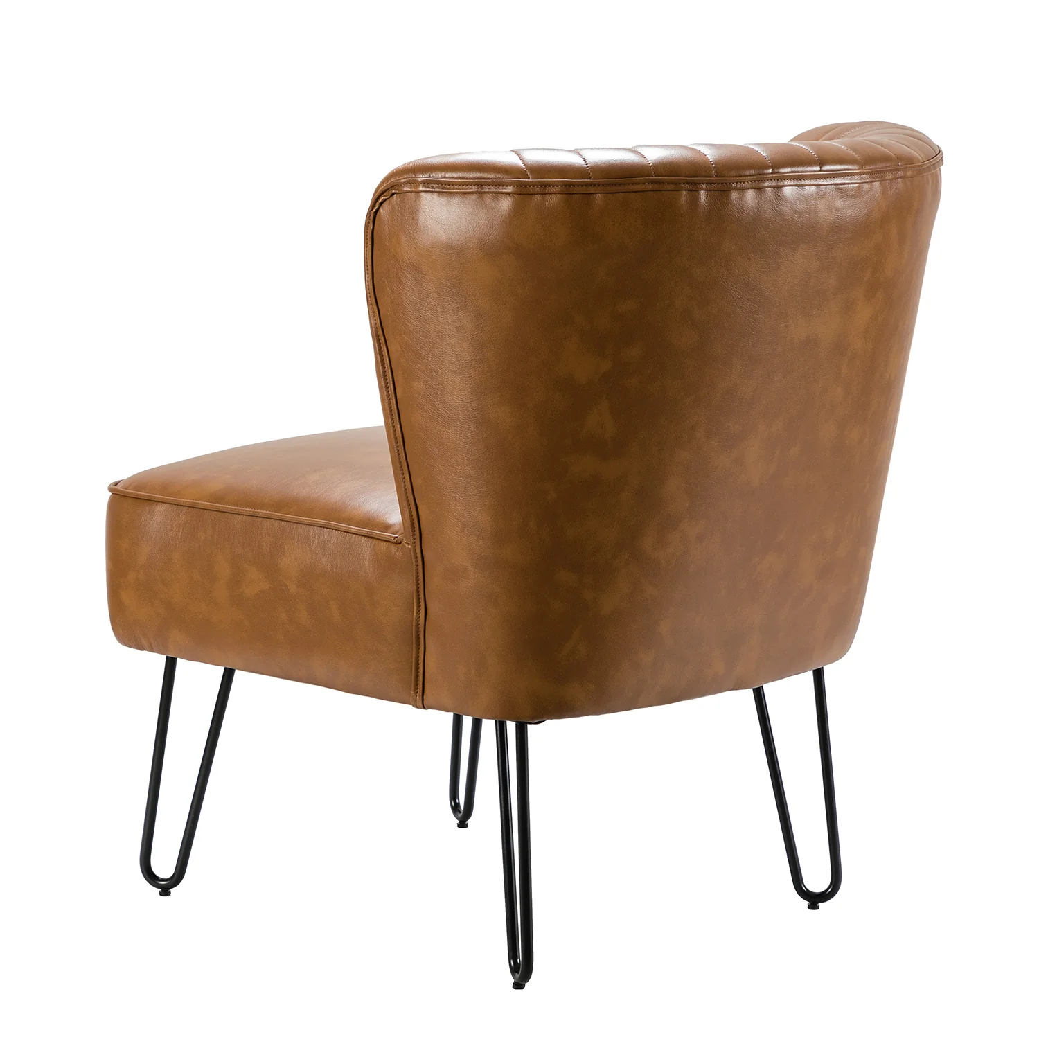 Eustacio Side Chair in Camel - Image 3