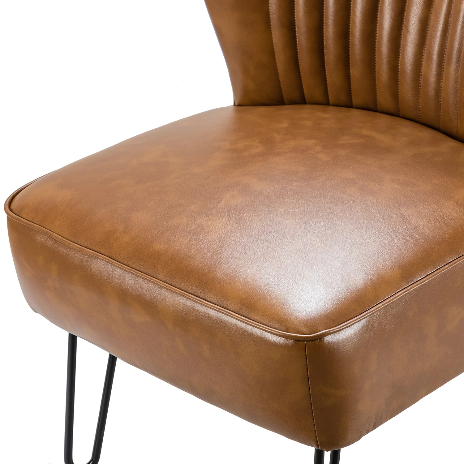 Eustacio Side Chair in Camel - Image 5