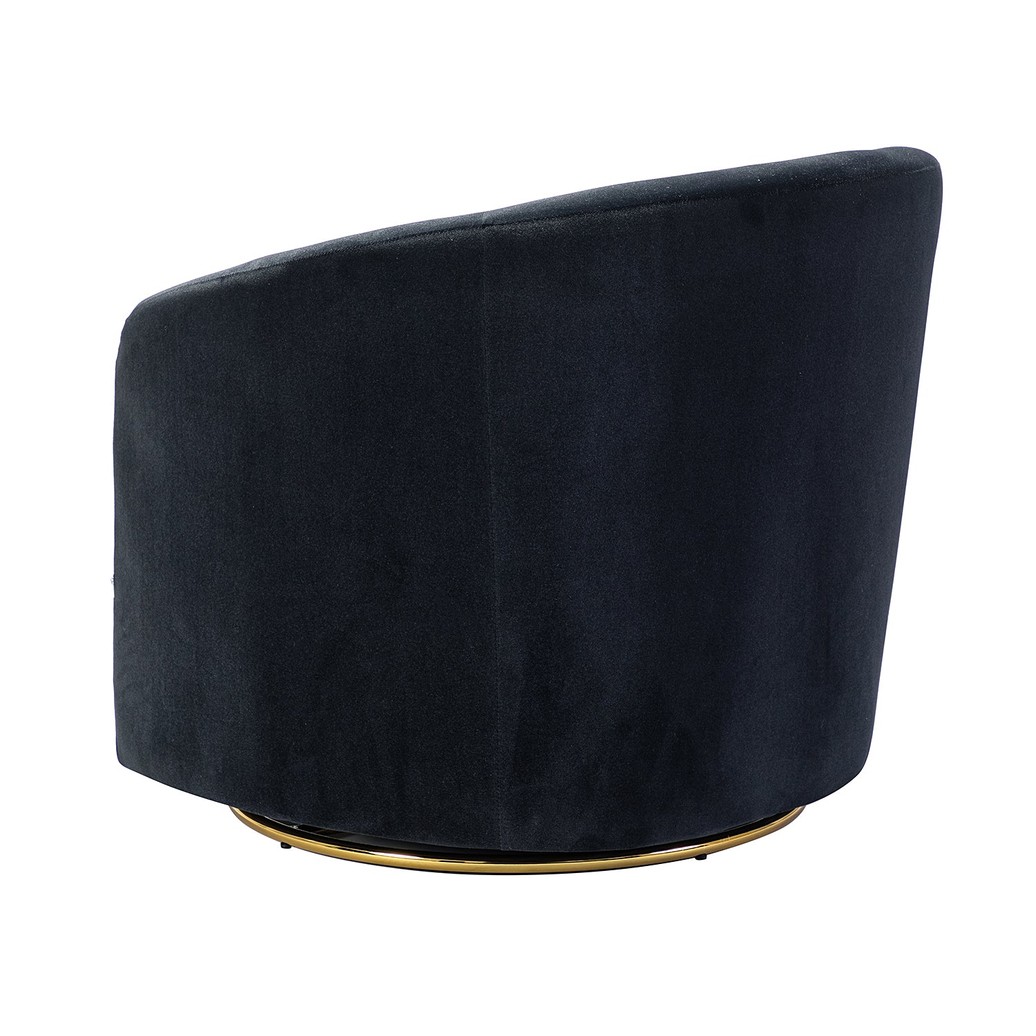 Amarante Swivel Chair in Black - Image 3
