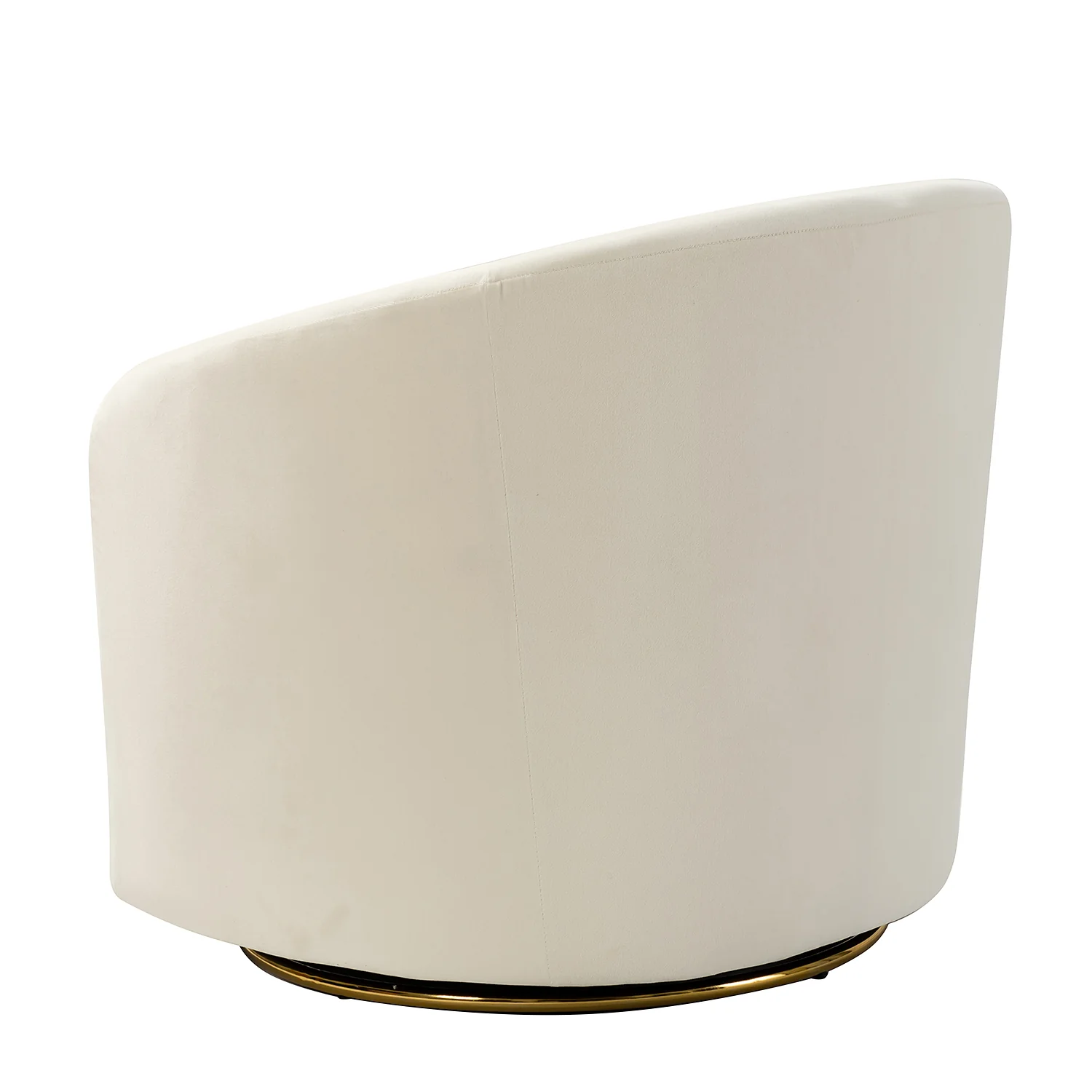 Amarante Swivel Chair in Ivory - Image 3